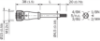 Picture of Andurikaabel PUR + pesa otse, A-coded, (3m + M12 4-pin), SICK